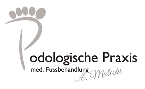 „Podologische Praxis A. Malecki“-Logo, zur Startseite